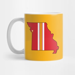 Kansas City Football Mug